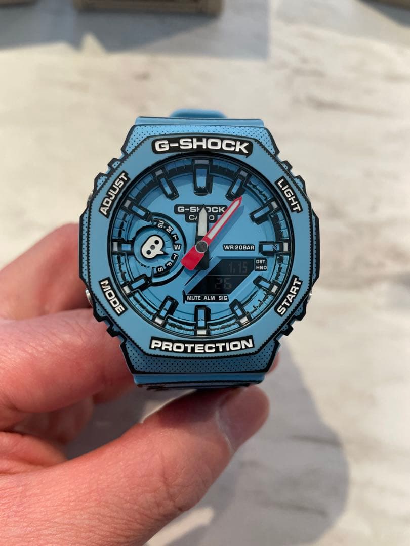C*n様 G-SHOCK マンガ　青