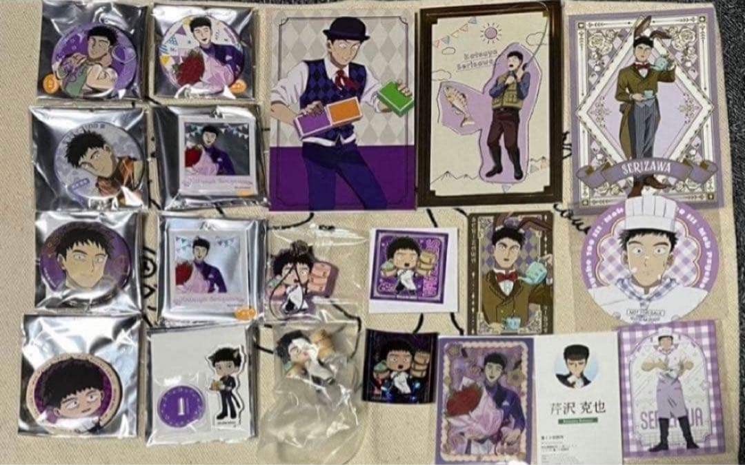 モブサイコ100III グッズまとめ売り エクボ テル 芹沢 ショウ