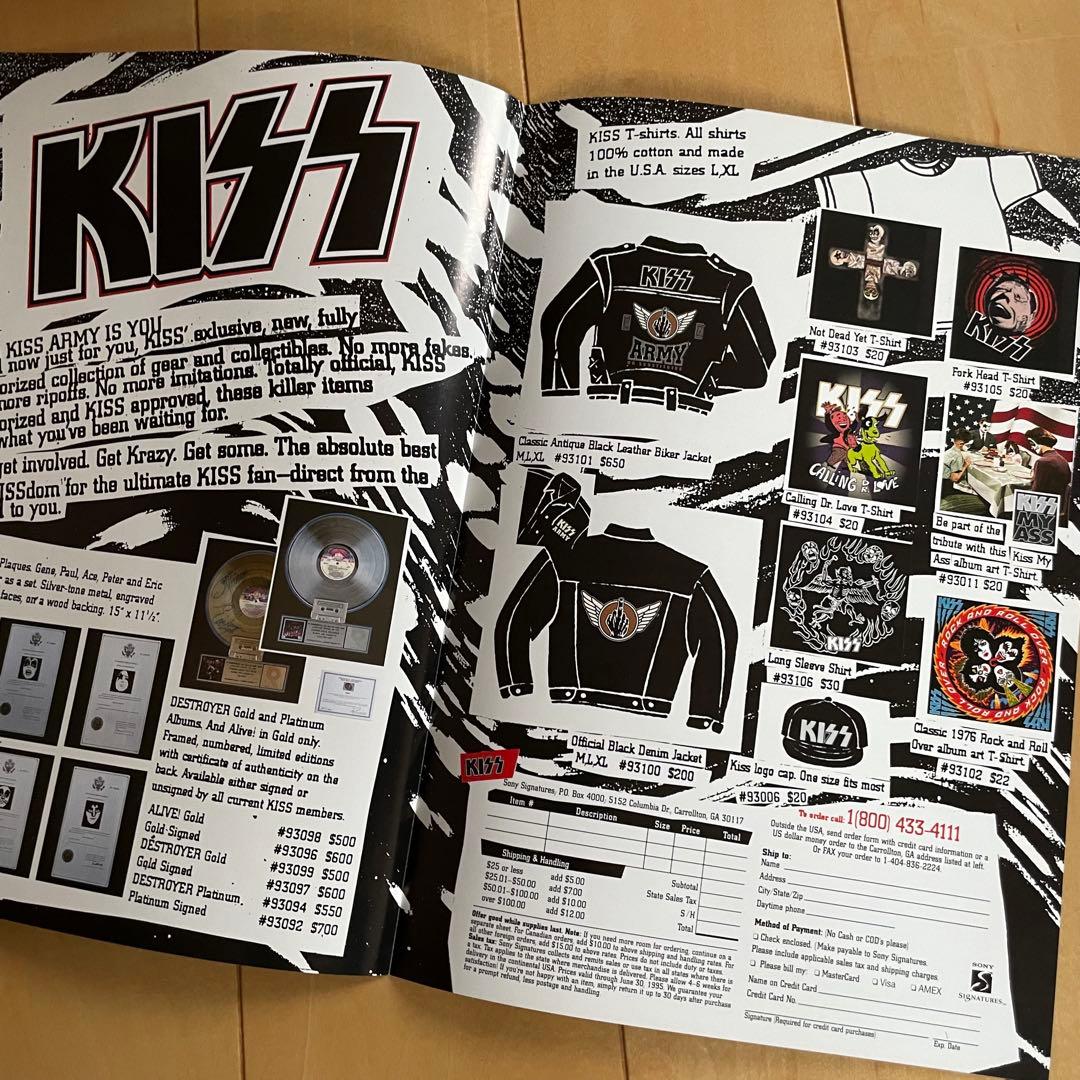 激レア/年代物　KISSTORY 限定サイン付きブック