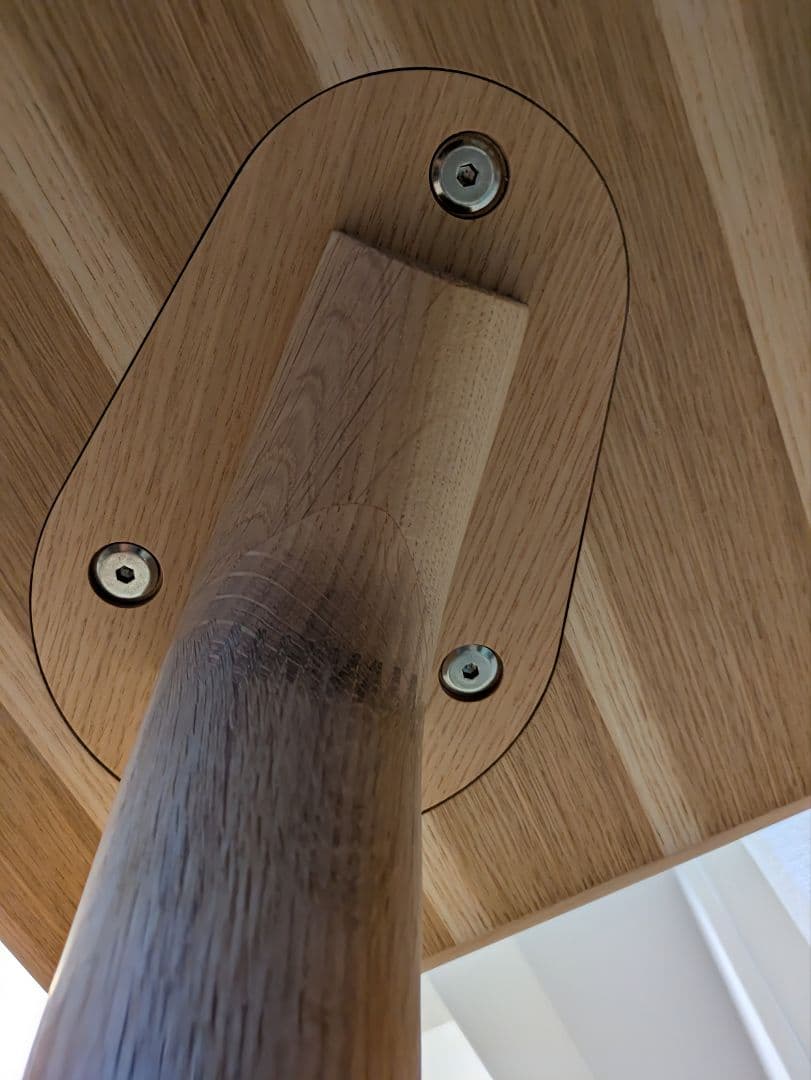 カリモク 90cm正方形ダイニングテーブル