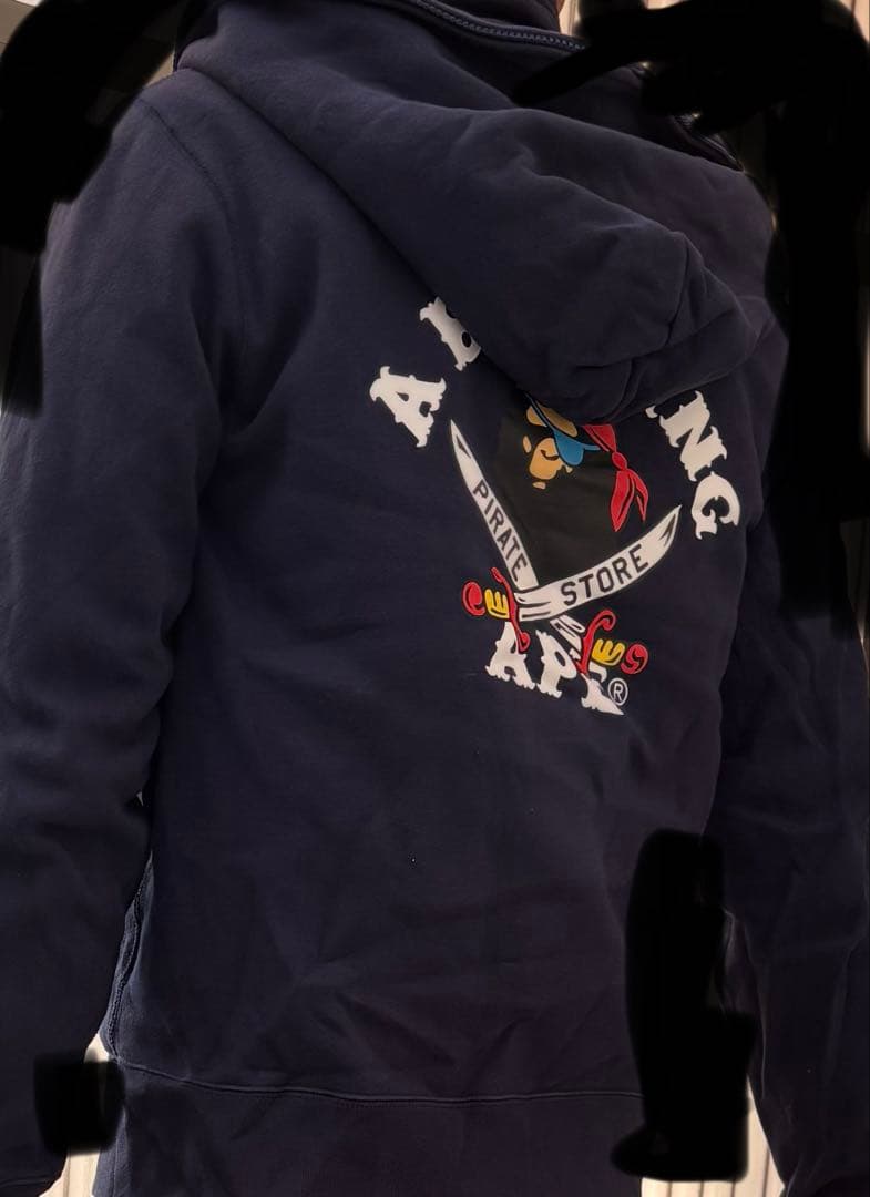 A BATHING APE パイレーツパーカー Lサイズ