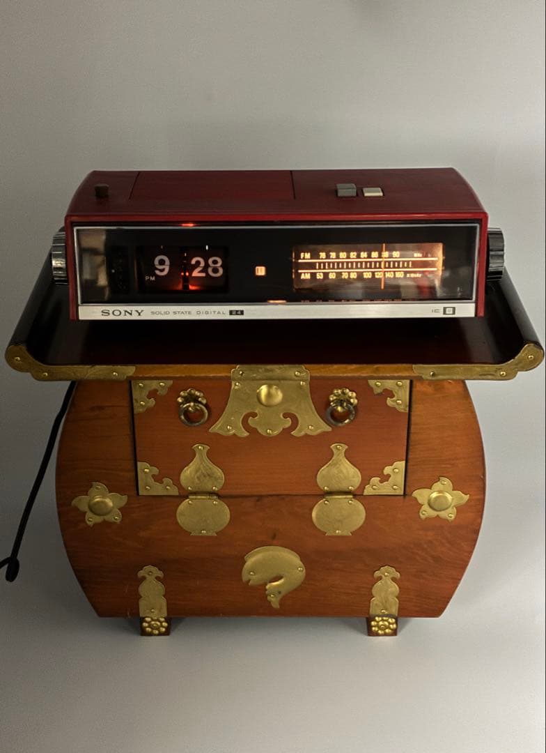 李朝家具　小箪笥　民芸　バンダジ　時代箪笥　アンティーク　韓国　収納