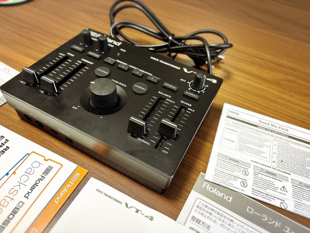 Roland VT-4 ローランド ボイストランスフォーマー
