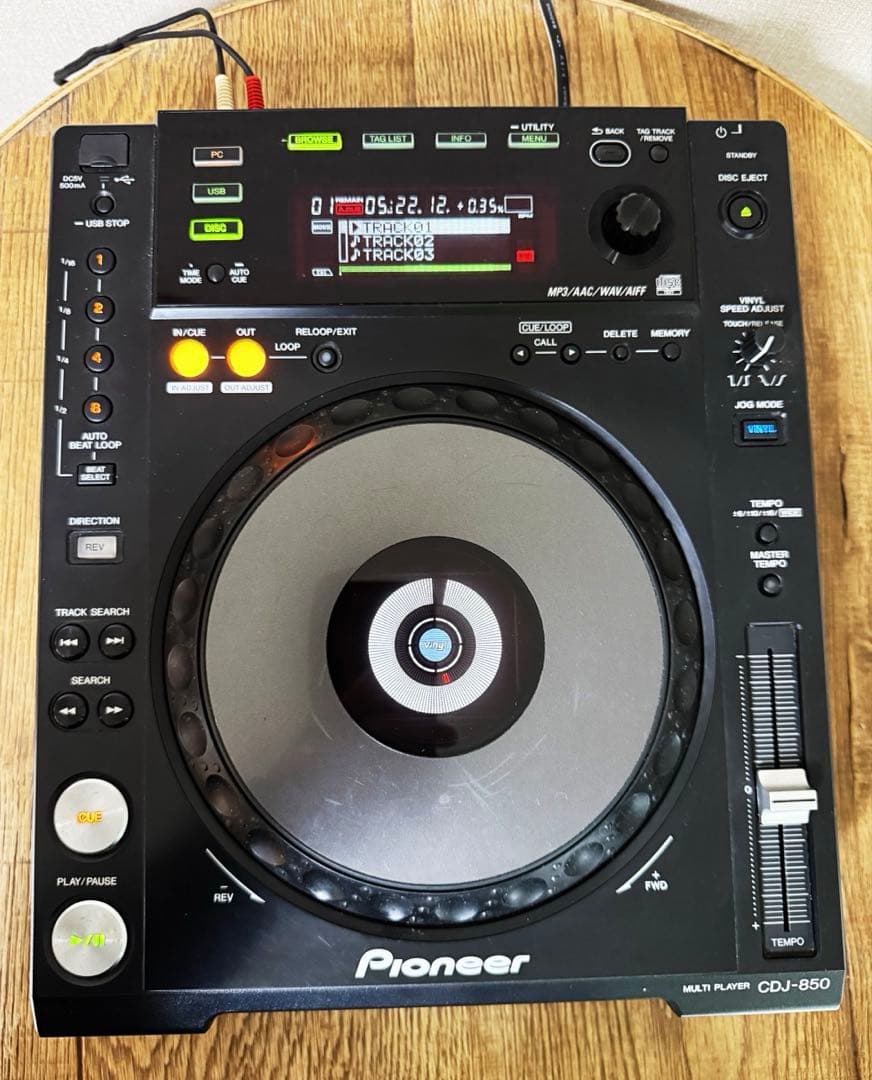 【送料込み】Pioneer CDJ-850 DJプレイヤー 1台-②