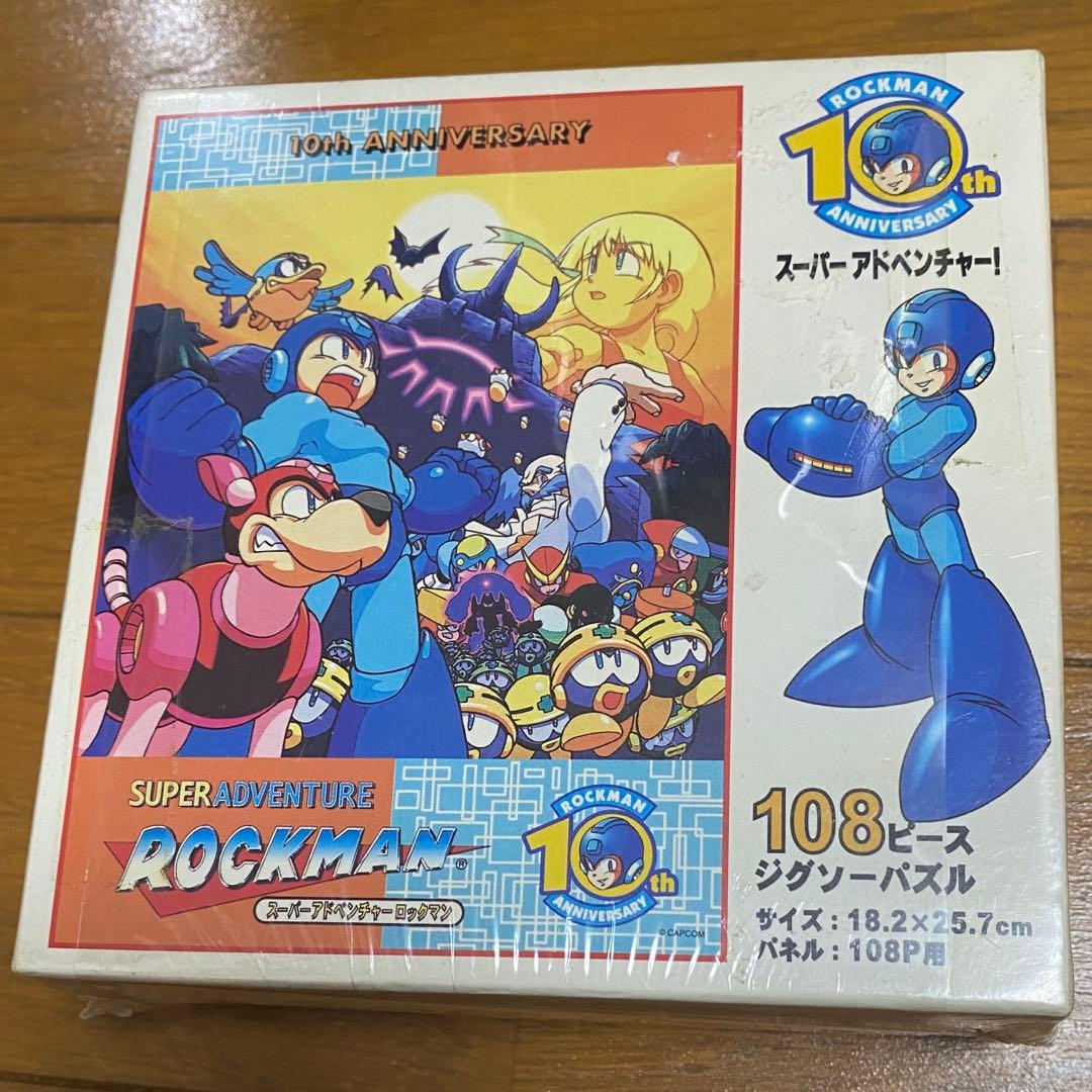 新品未開封 スーパーアドベンチャーロックマン ジグソーパズル