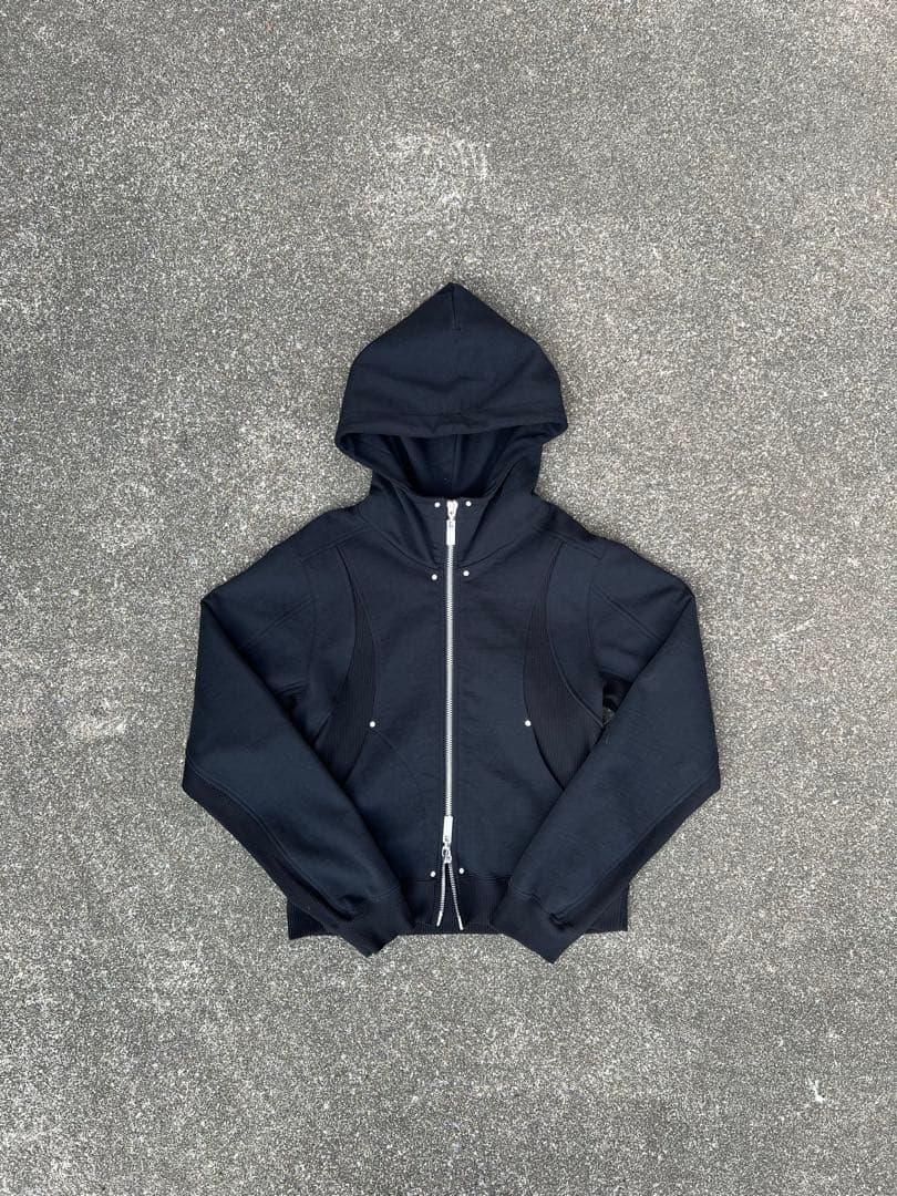 【即完】JentLouis バブルジップパーカー 短丈 y2k archive