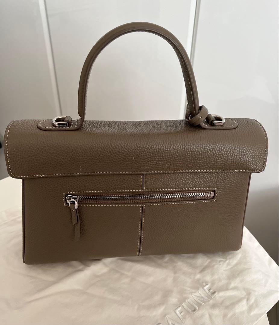 柿ピー様♡CAFUNE ブラウンレザー ショルダーバッグ