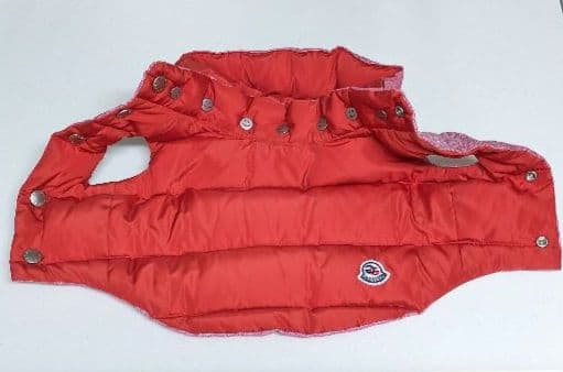 新品未使用　アトリエgg プレミアムリネン　ダウンベストリバーシブル