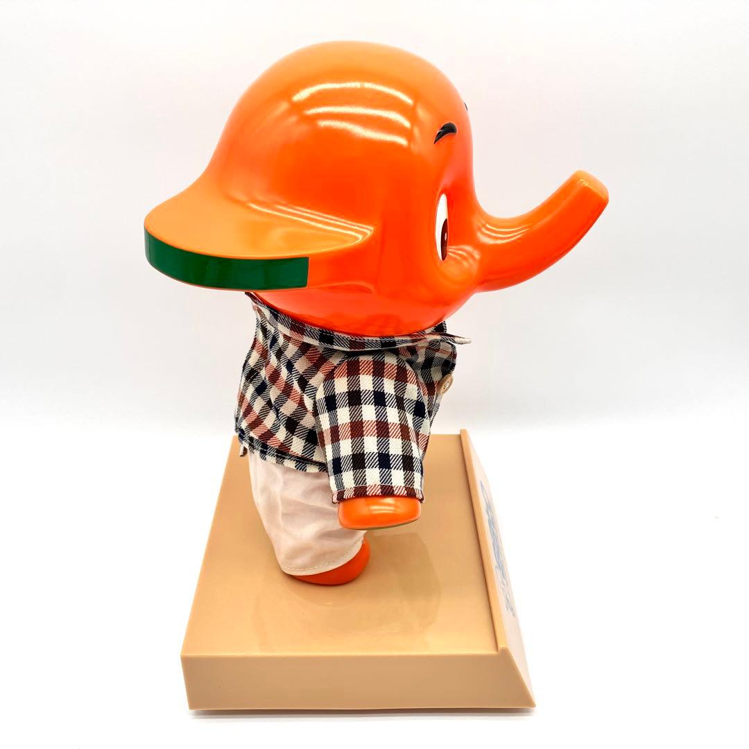 サトちゃん　店頭用ディスプレイ　人形　チェック　シャツ