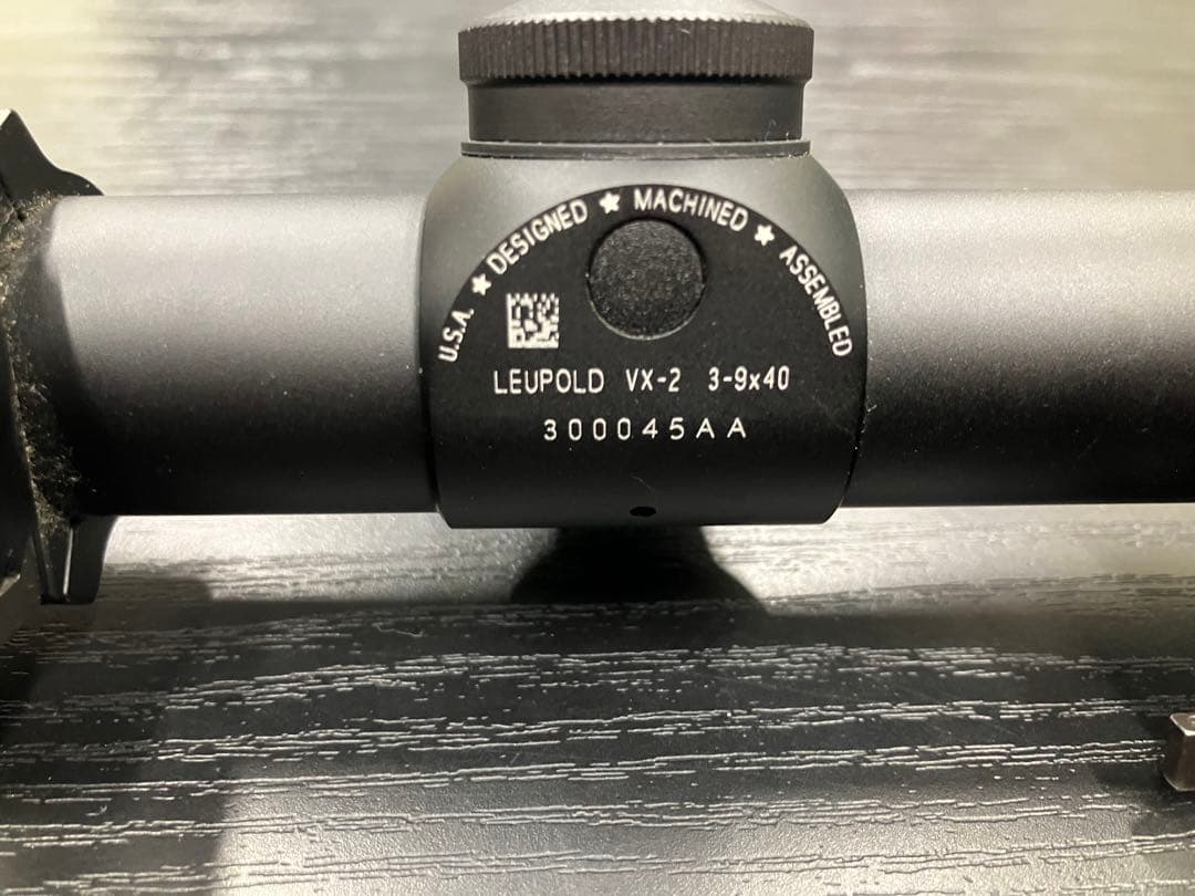 実物スコープ リューポルドVX2 3-9×40 リューポルドQRWリング付