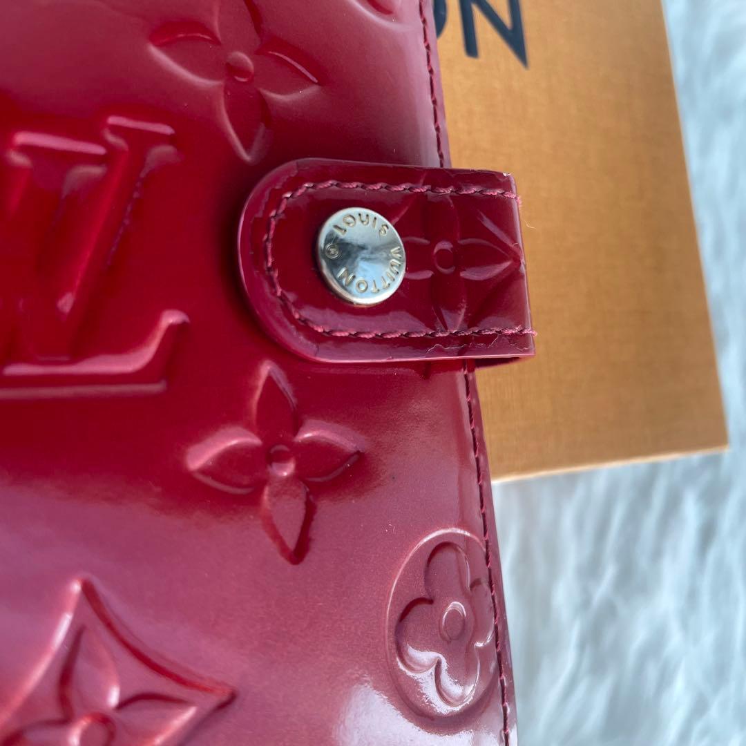 美品✨ルイヴィトンモノグラムヴェルニ アジェンダPM 手帳カバースケジュール帳
