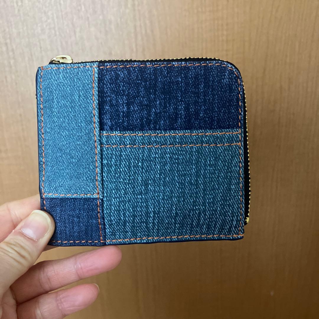 コムデギャルソン　L字ウォレット　デニムポケット