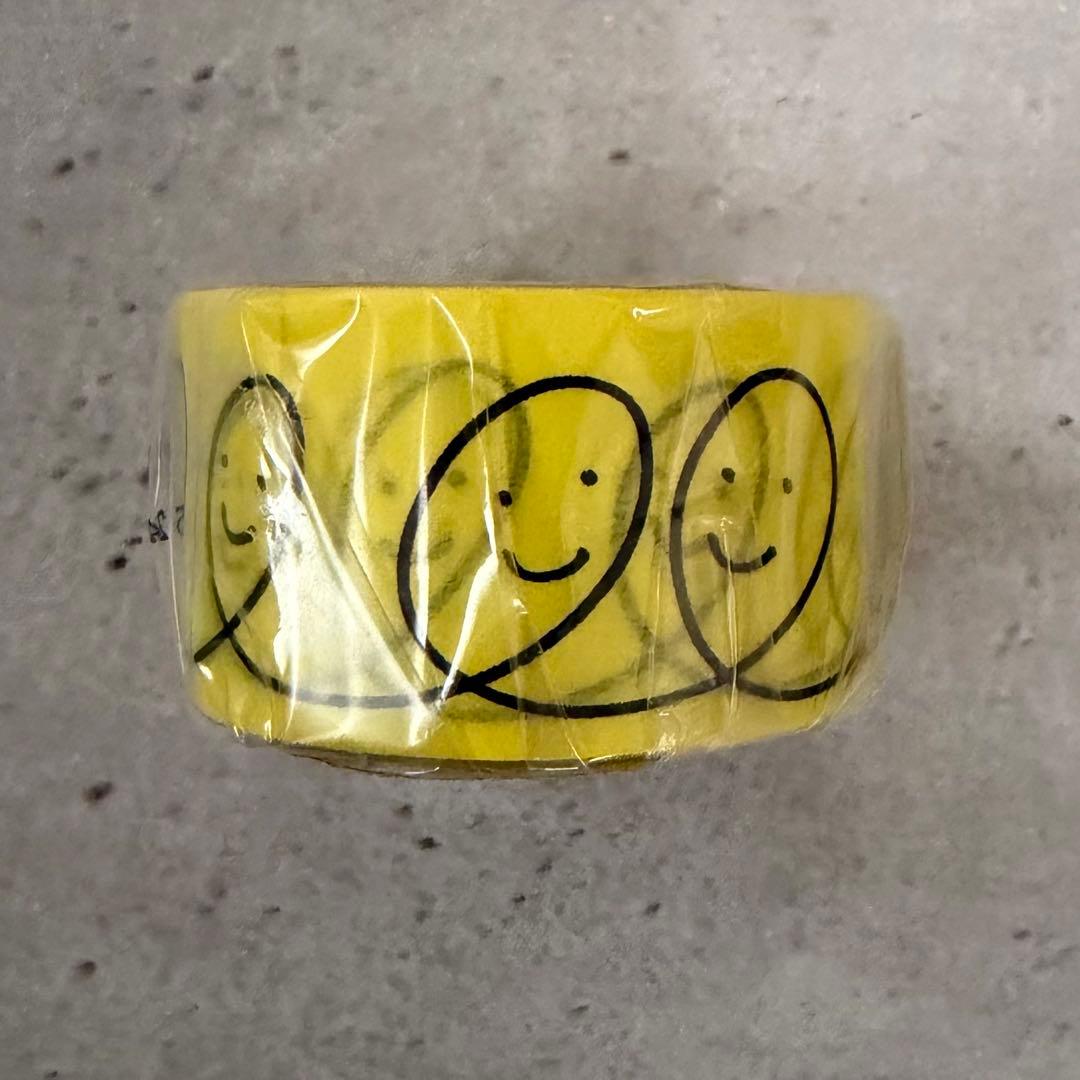 未使用　ミナペルホネン マスキングテープsmile イエロー　紙の器　おまけ付