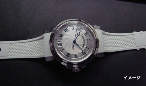 BREGUET ブレゲ 純正 ホワイトラバーベルト 20mm/18mm