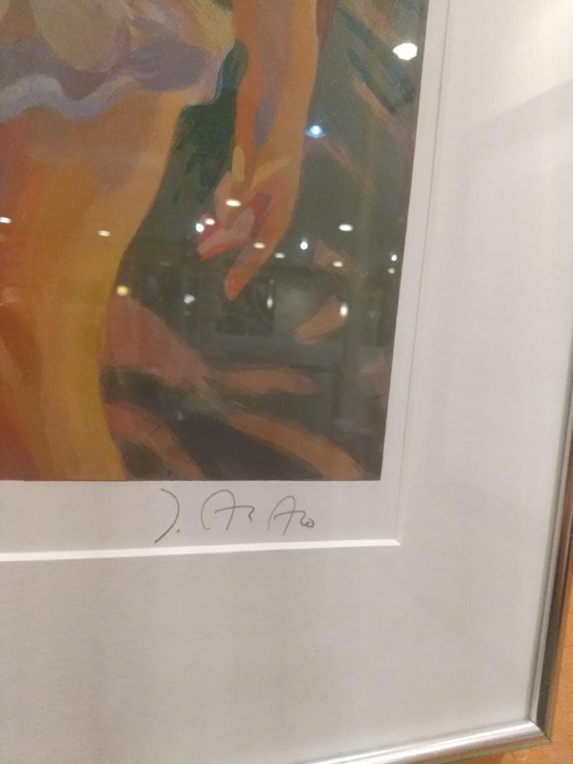 ■リトグラフ■John Asaro アート 絵画 額縁