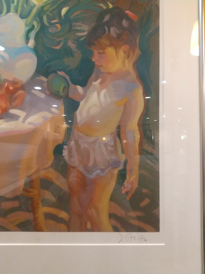 ■リトグラフ■John Asaro アート 絵画 額縁