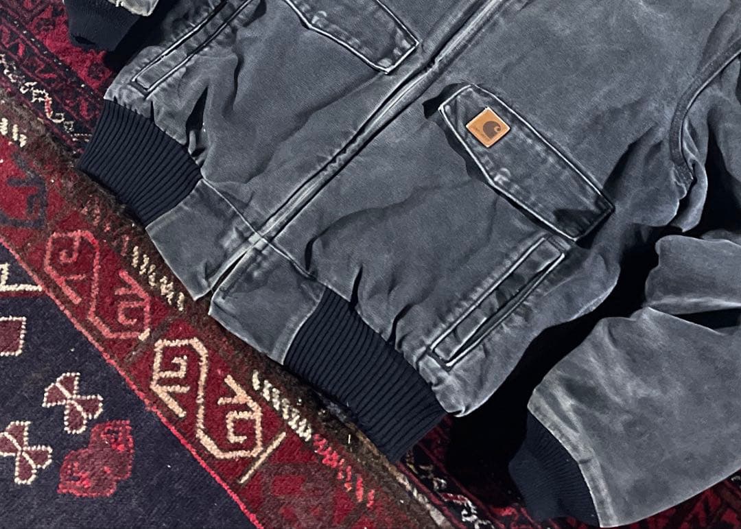 正*丸様 special カーハート J165 サンタフェジャケット BLK M