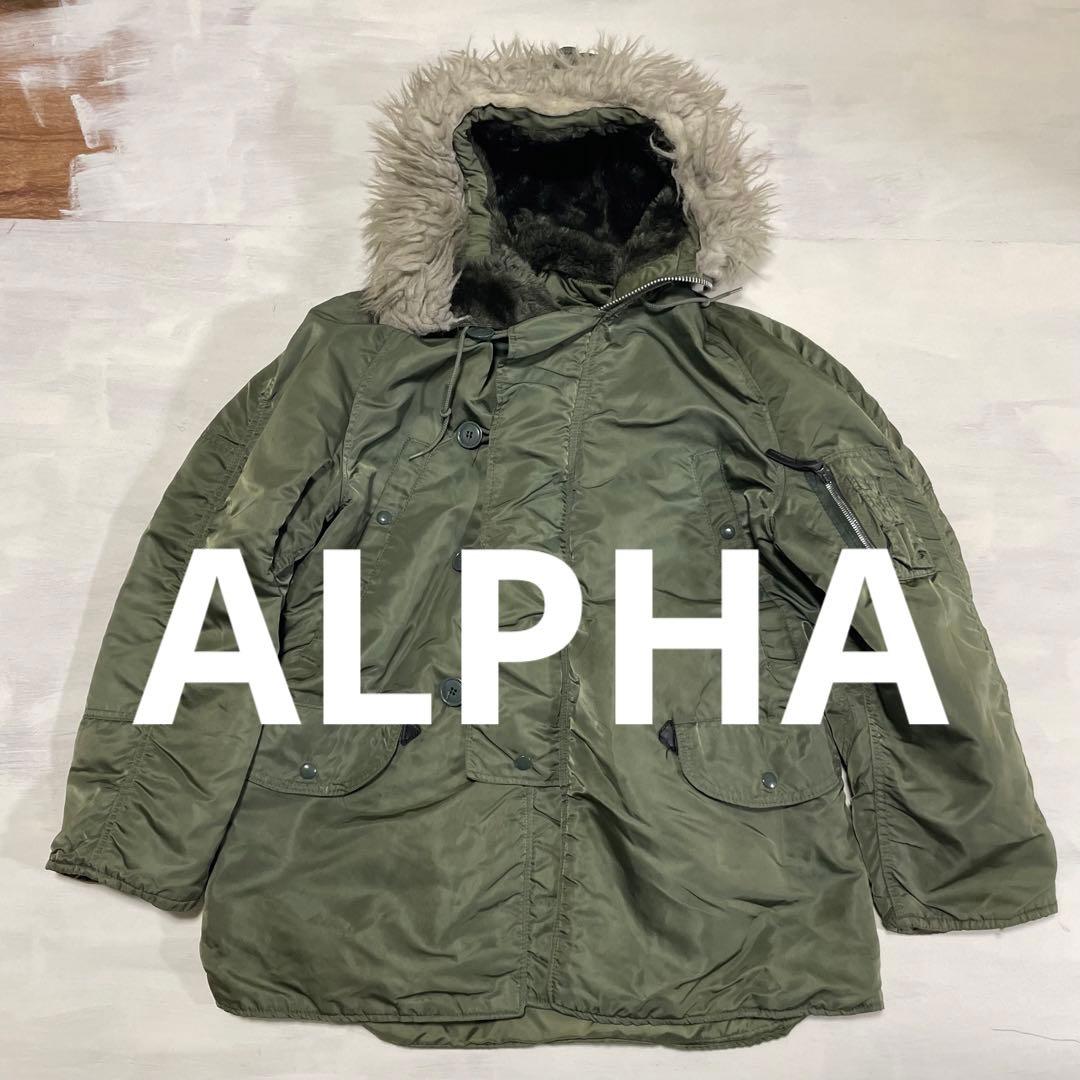 USA製 80s ALPHA 旧タグ　3本タグ　N-3B IDEAL