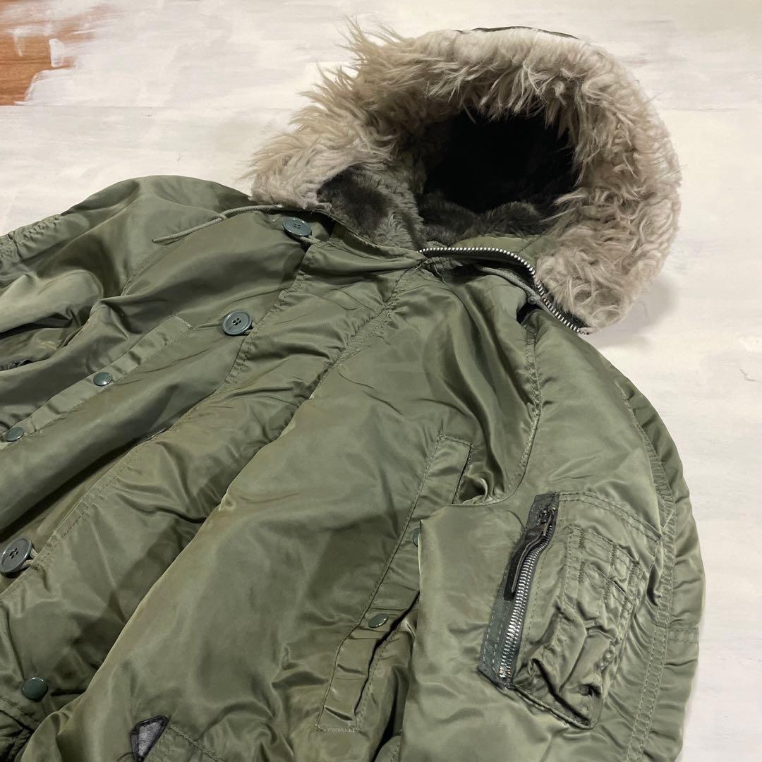 USA製 80s ALPHA 旧タグ　3本タグ　N-3B IDEAL