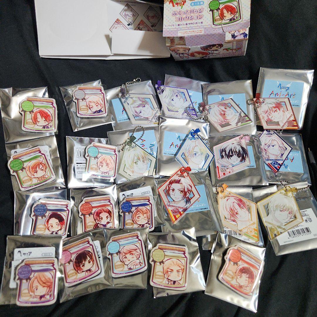 ヘタリア ぷくっとバッジコレクション ani art コンプセット