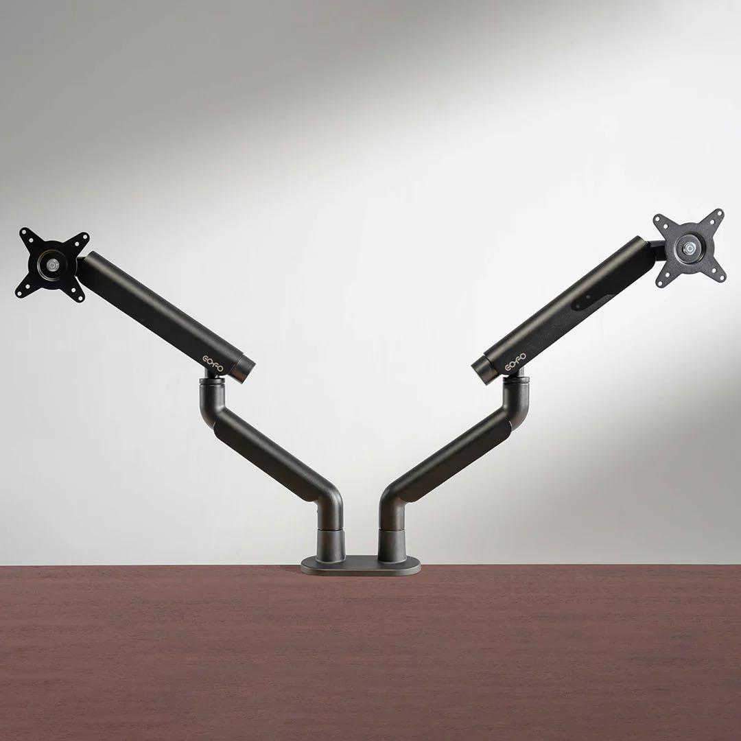 COFO無重力モニターアームPro デュアル マットブラック