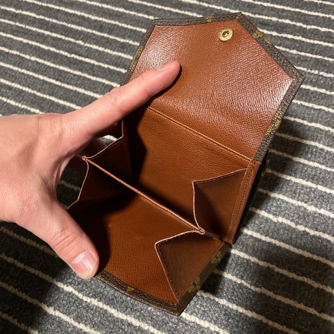 Louis Vuitton 二つ折り財布 ブラウン モノグラム