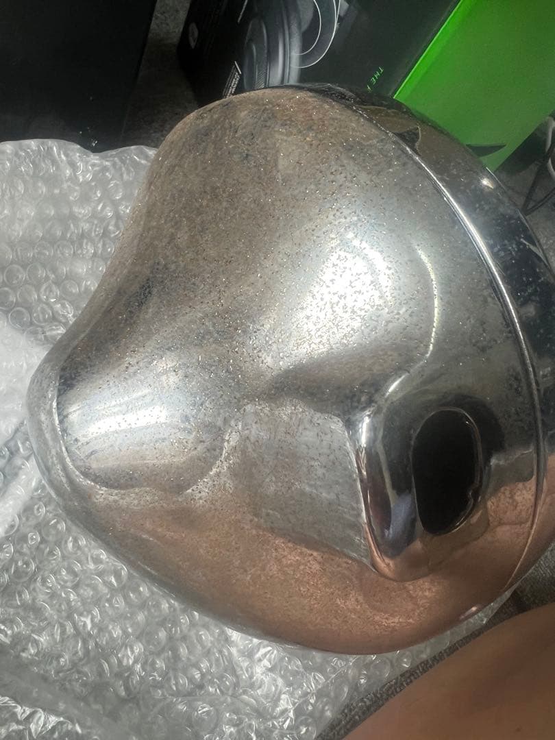 MARCHAL 889 ヘッドライトケース付き　ヤレ仕様　180パイ