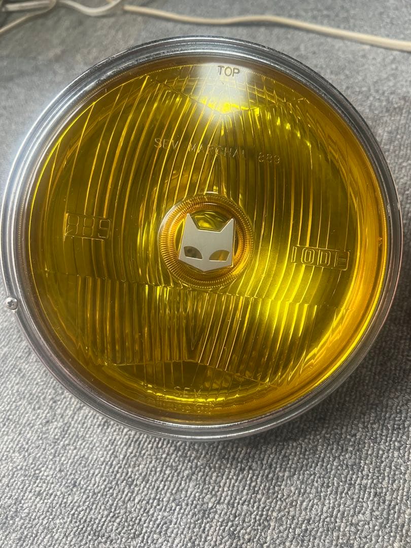 MARCHAL 889 ヘッドライトケース付き　ヤレ仕様　180パイ