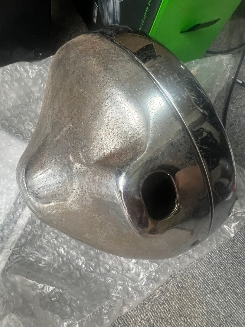 MARCHAL 889 ヘッドライトケース付き　ヤレ仕様　180パイ