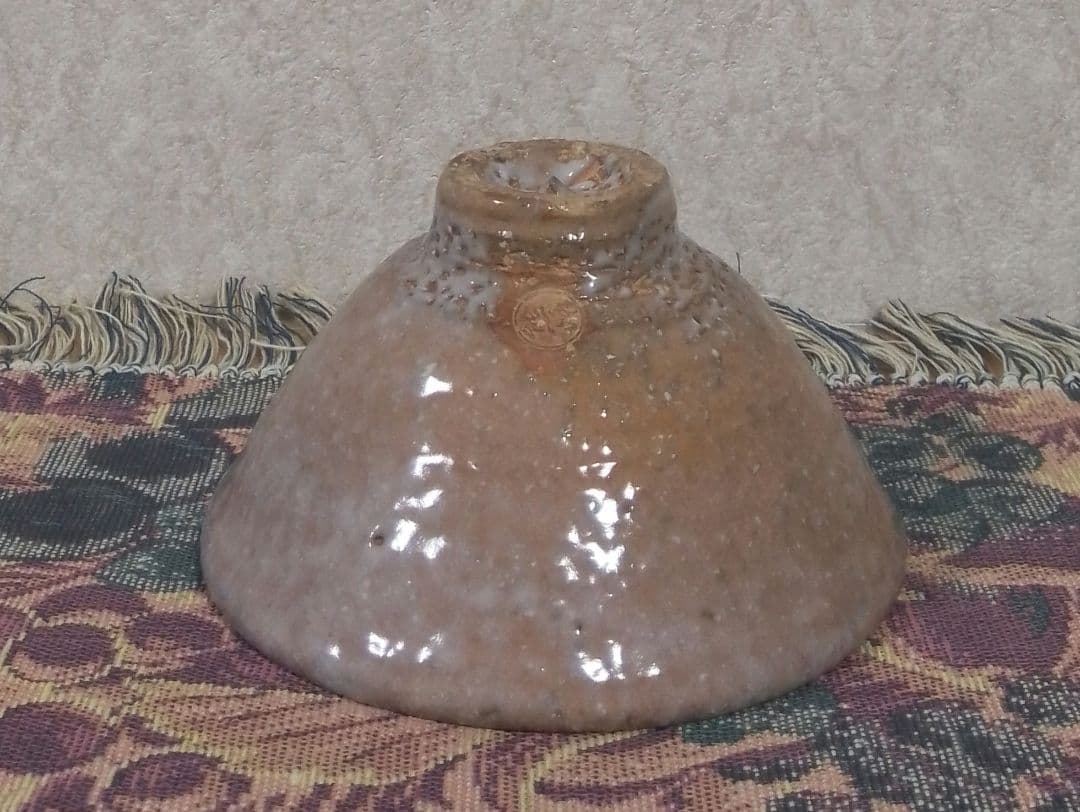 希少！十二世 坂高麗左衛門 萩焼茶碗 共箱 共布付き 保証品