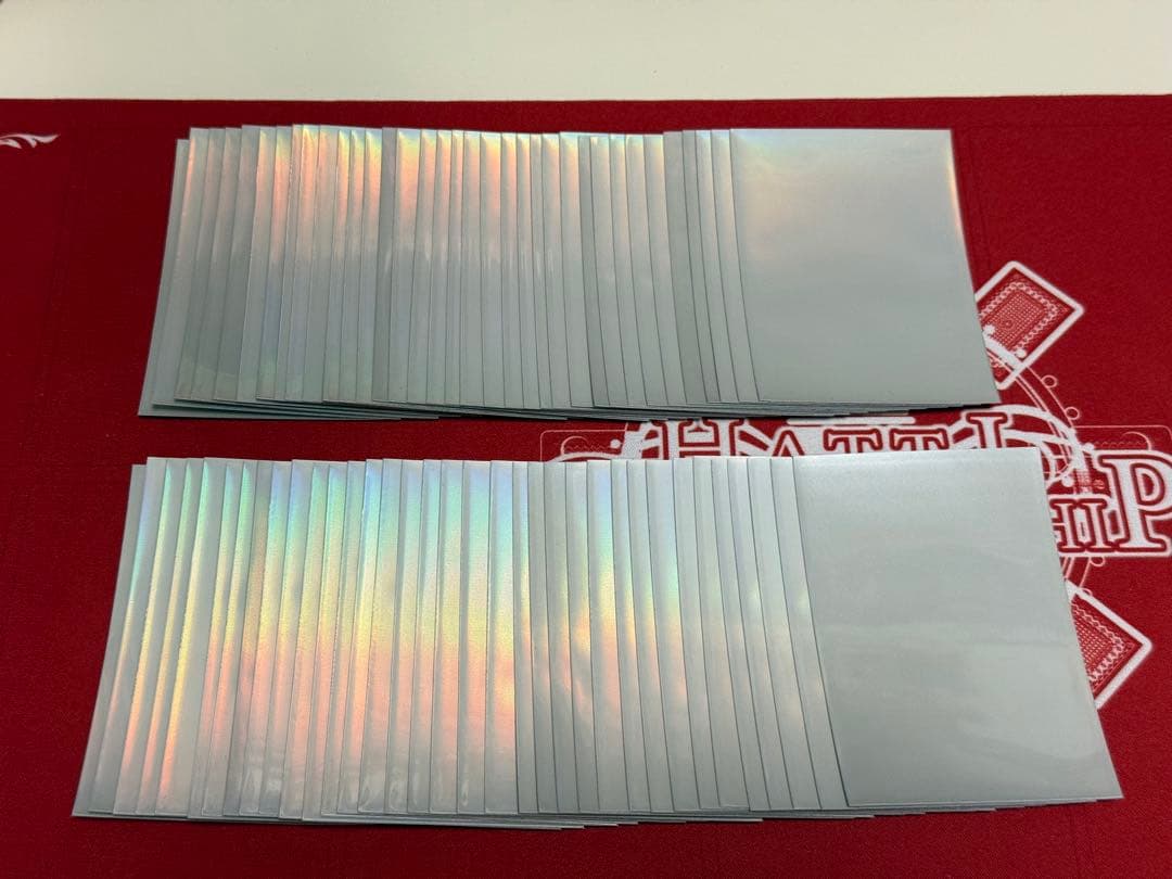 【最安値】 遊戯王 閃光の波動 スリーブ 初期白 70枚