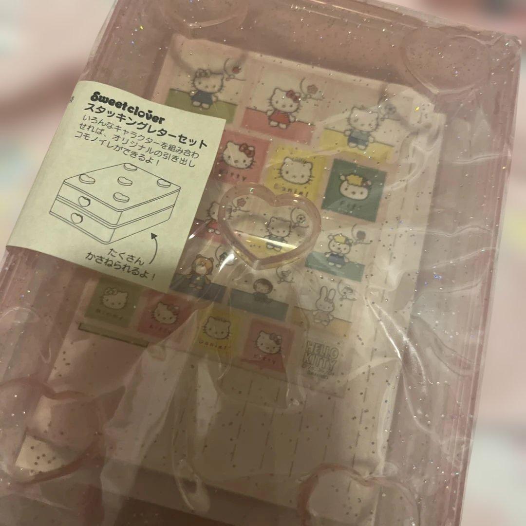 ハローキティサンリオ スタッキングレターセット チアガール ケース 便箋 レア
