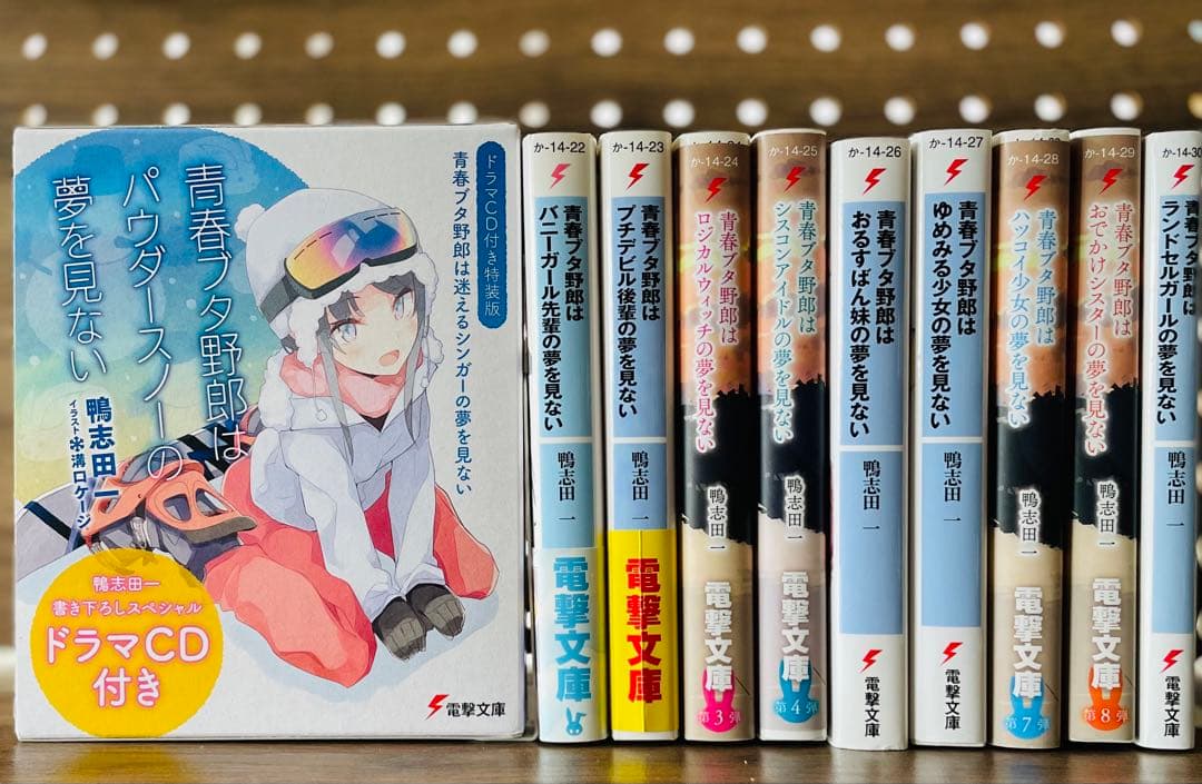 ドラマCD付き特装版　青春ブタ野郎はパウダースノーの夢を見ない 10巻セット