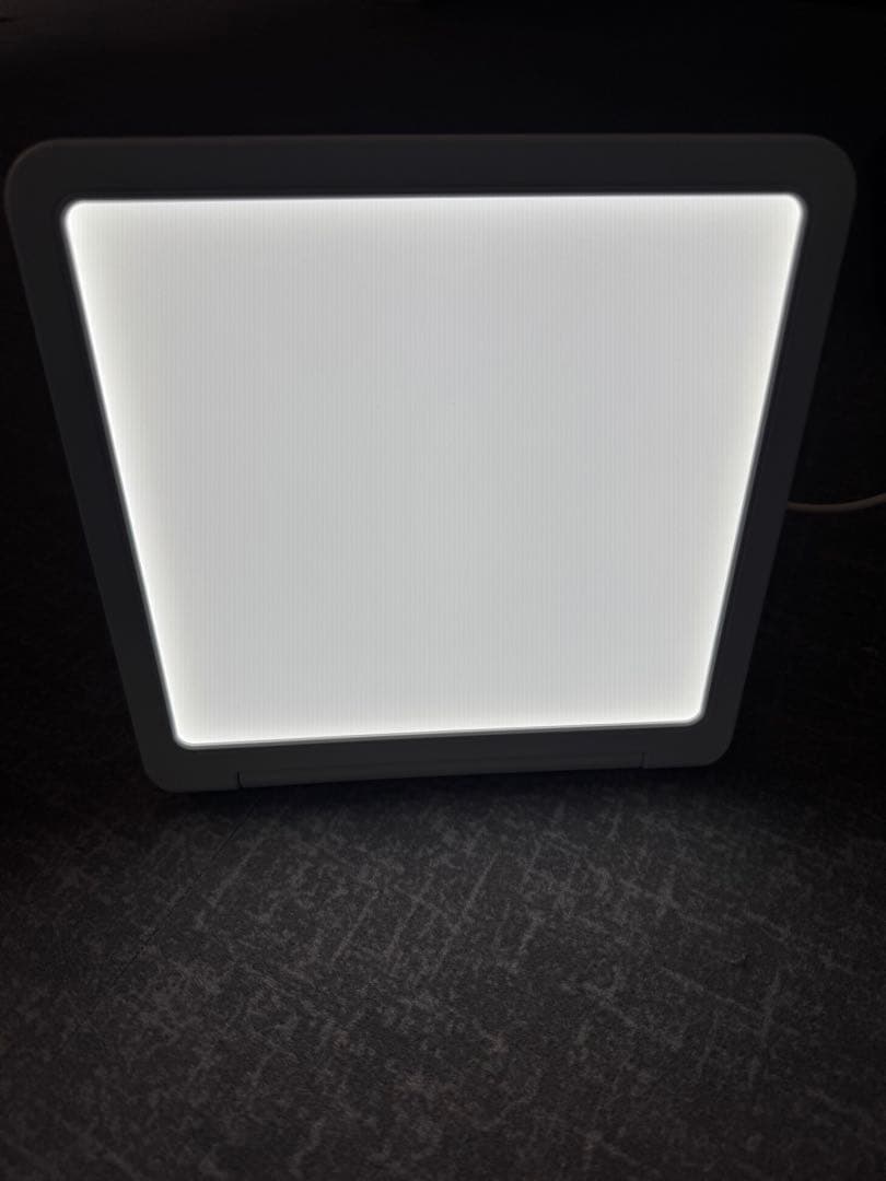 moonmoon トトノエライトプレーン 光 目覚まし時計