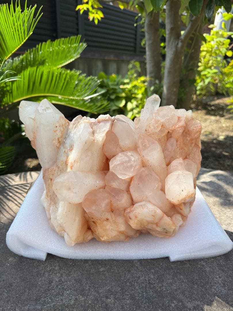 ホワイトクリスタルクラスター　原石