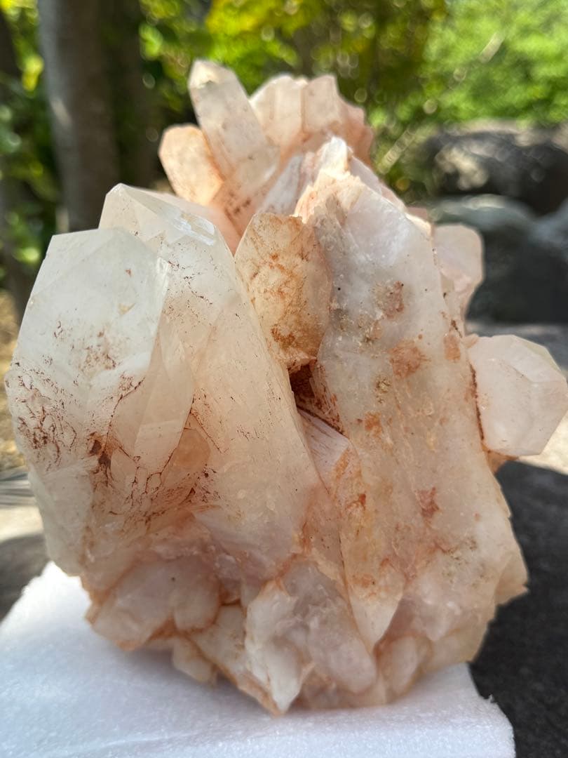 ホワイトクリスタルクラスター　原石