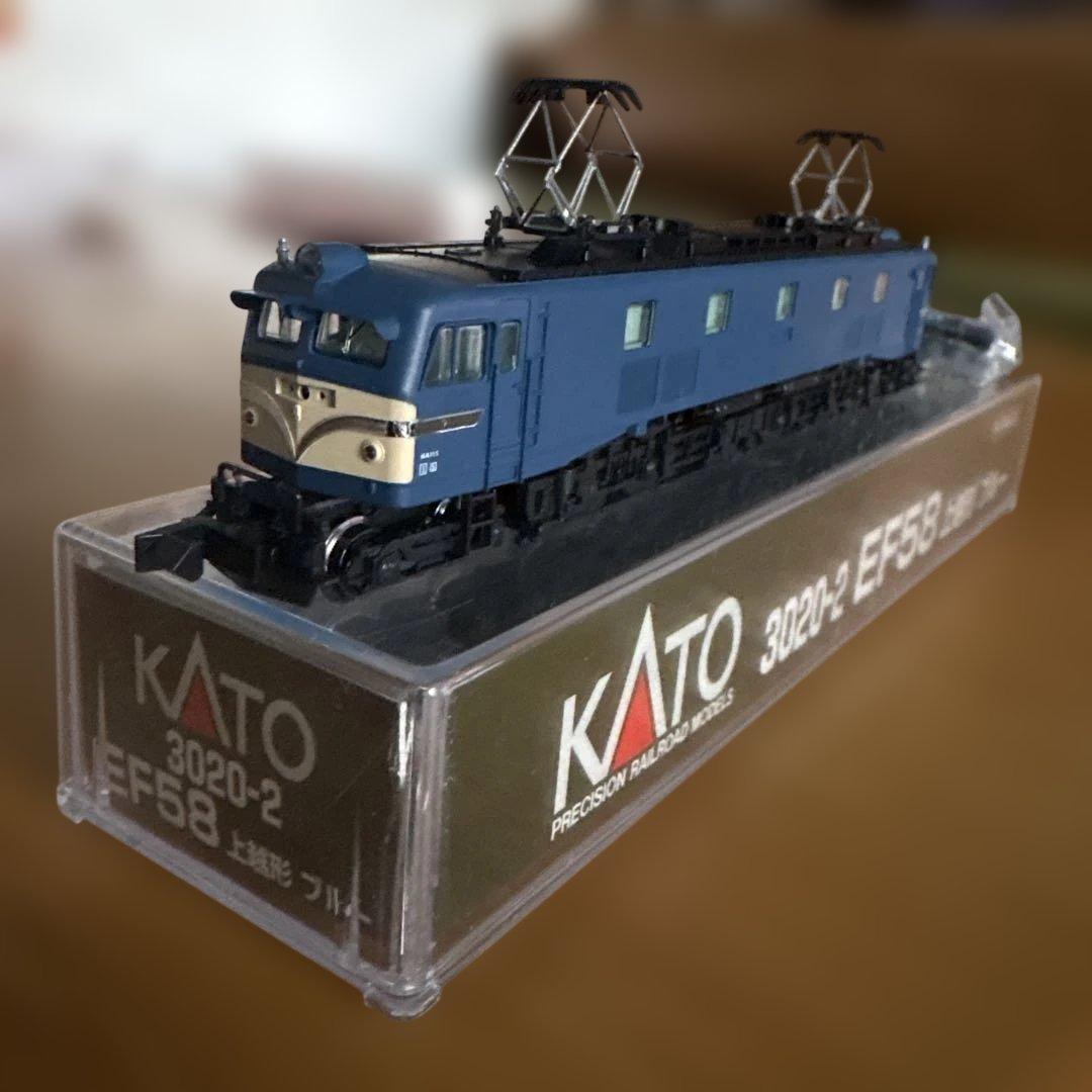 【新同】KATO 3020-2 EF58 上越形ブルー付属品未使用未開封⑥