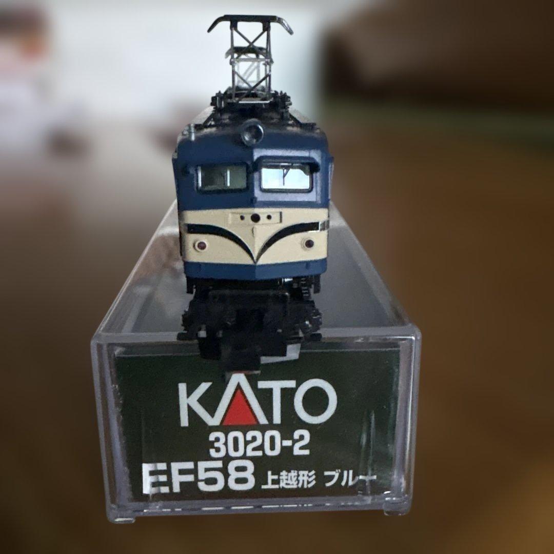 【新同】KATO 3020-2 EF58 上越形ブルー付属品未使用未開封⑥