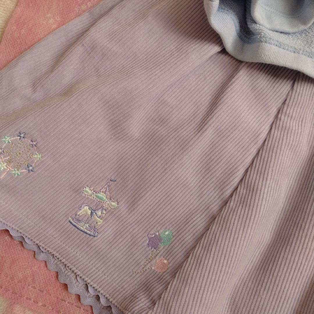 中古　メゾピアノ　トップス　キュロットパンツ　130 アリス