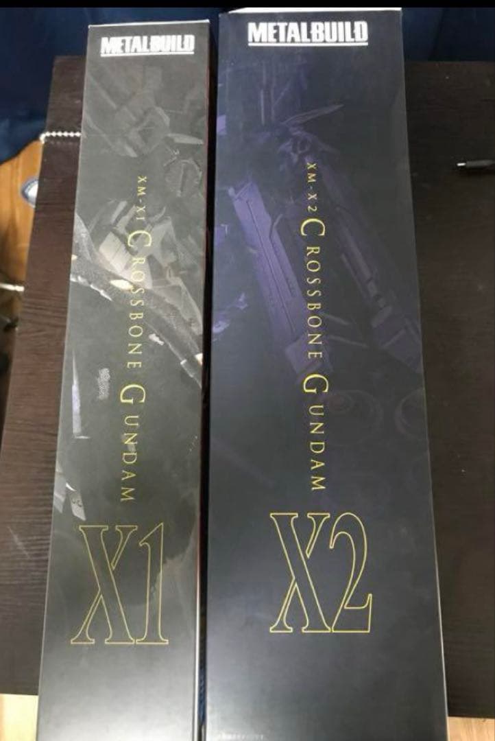 メタルビルド　クロスボーンガンダム　X1改＋X2 2点セット