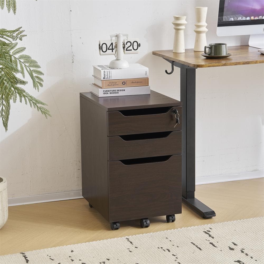 在庫一掃！残り僅か！デスクワゴン サイドワゴン ラック　鍵付き キャスター付き