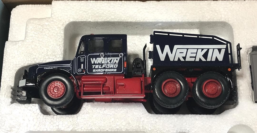 コーギー1/50スキャメル・コントラクター・ガーダートレーラー・トランス輸送車