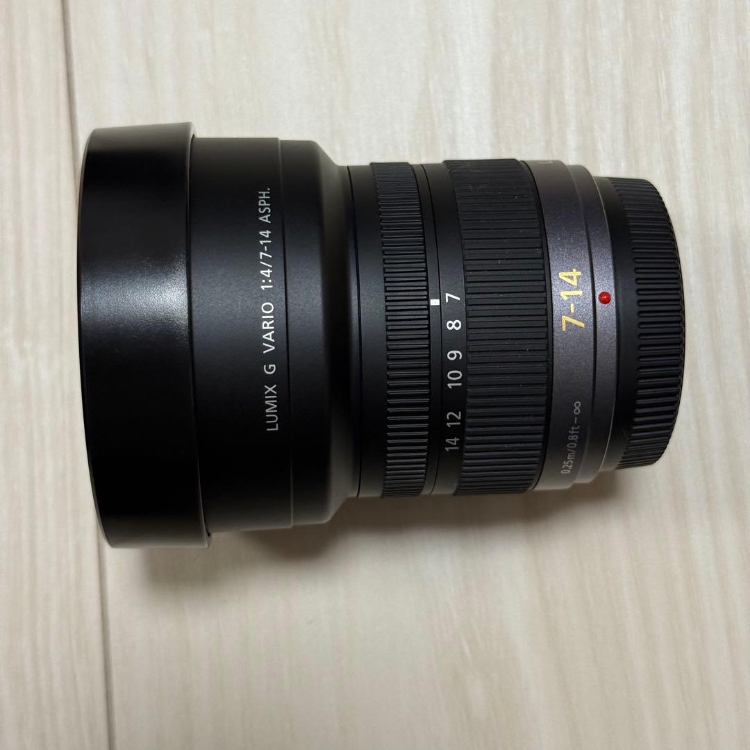【ほぼ新品、使用1回のみ】LUMIX G VARIO 7-14mm/F4.0
