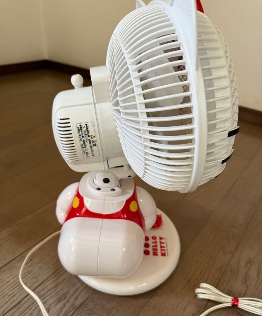 ハローキティ 扇風機 GPM-187KD 18cm