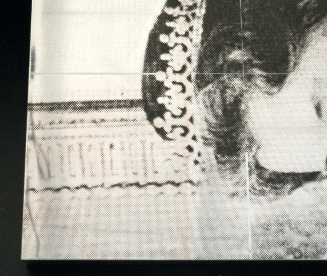 【鉄板/オブジェ】昭和天皇・皇后・両陛下・シルクスクリーン2作