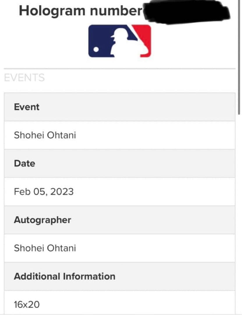 超貴重　大谷翔平　サイン入りフォト　二刀流