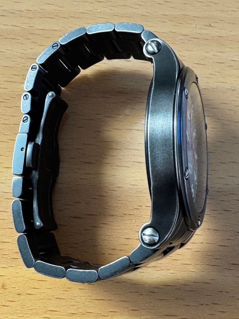 ☆付属品完備45mm超美品RL67サファリビンテージステンレスベルト☆