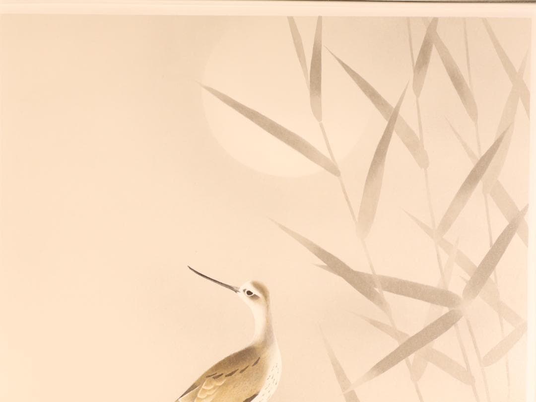 【真作】 BK289　上村淳之 「 月明 」 107/150　リト　高島屋美術部