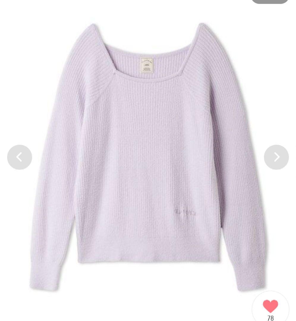 gelato pique ルームウェアラベンダー　上下セット