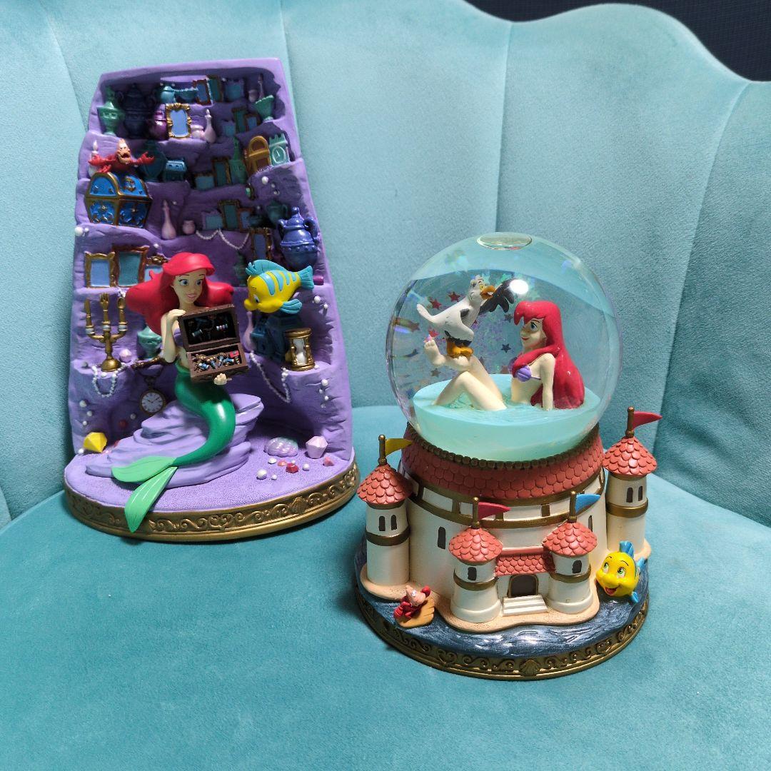 ディズニーストア　リトルマーメイド　アリエル　スノーグローブ